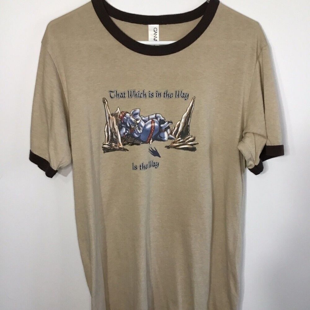 Canvas Men’s Gray T-shirt Size L‎